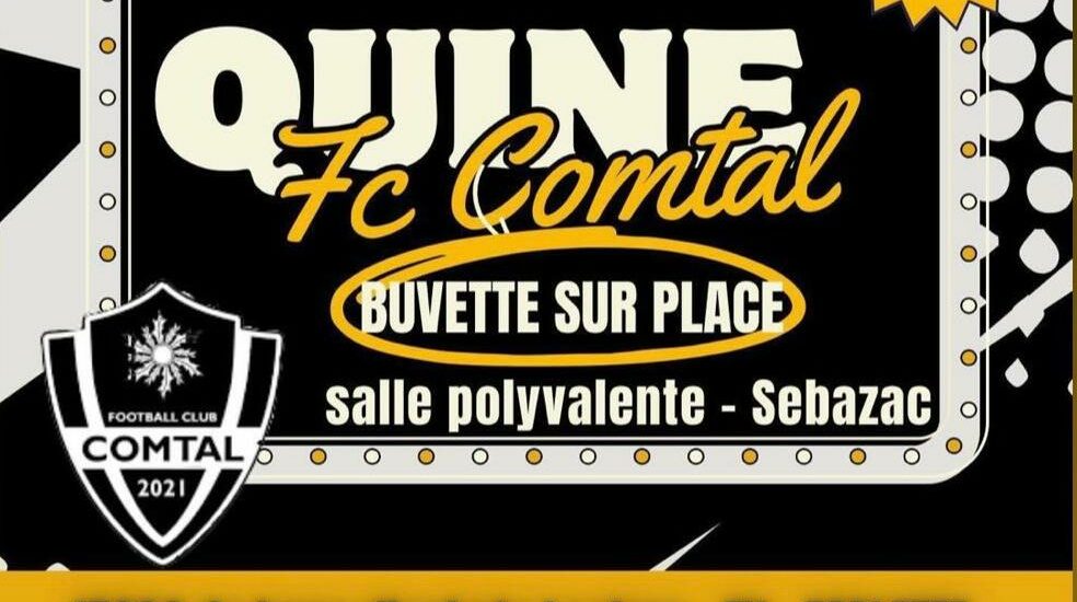 QUINE DU FOOT FC Comtal